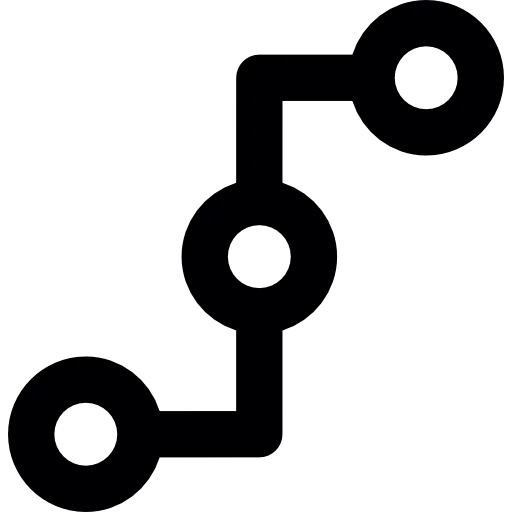 Minimalistic Network Connection Icon