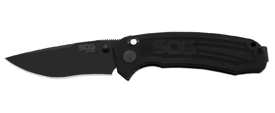 Black Folding Pocket Knife