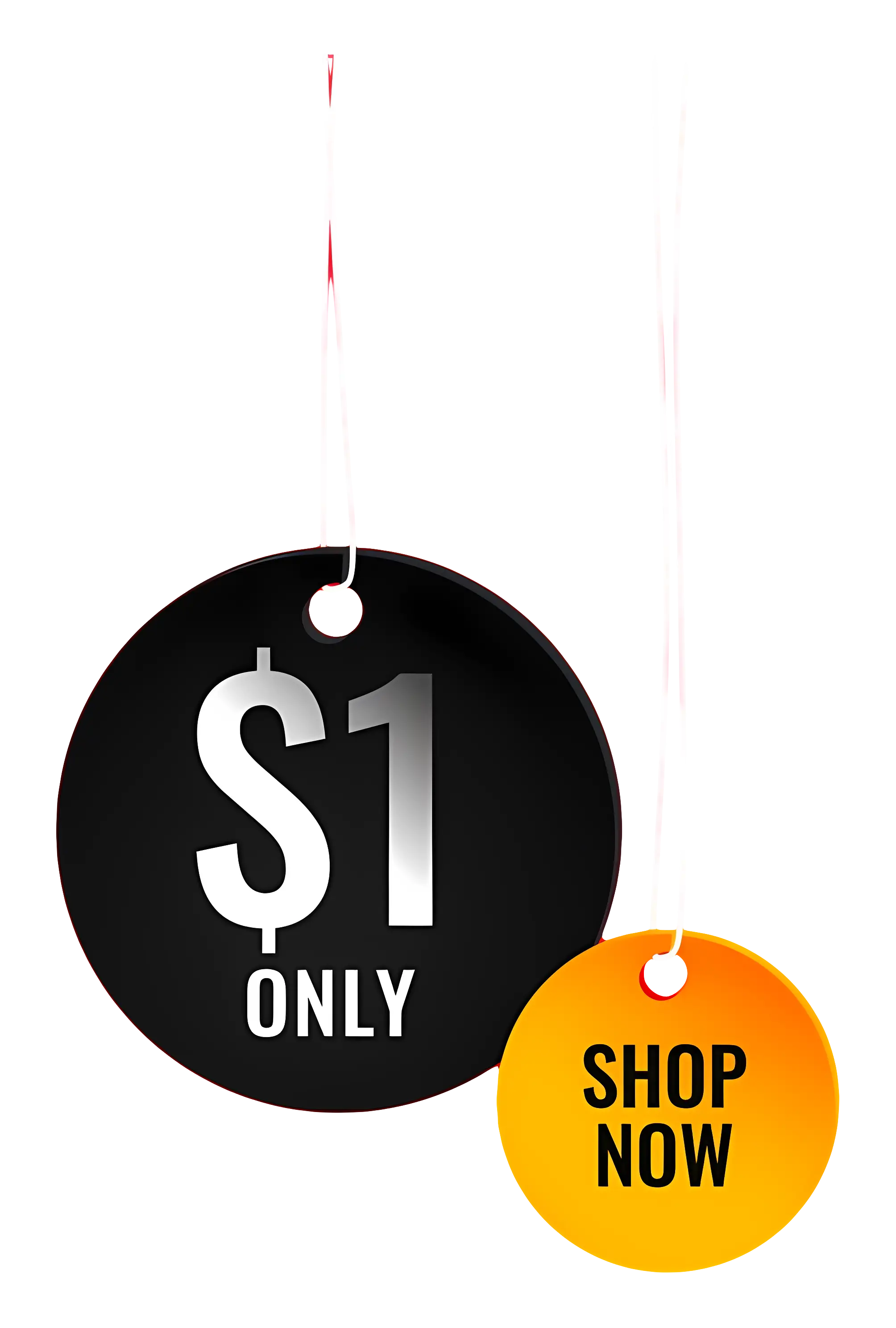 Price Tag with Discount Offer