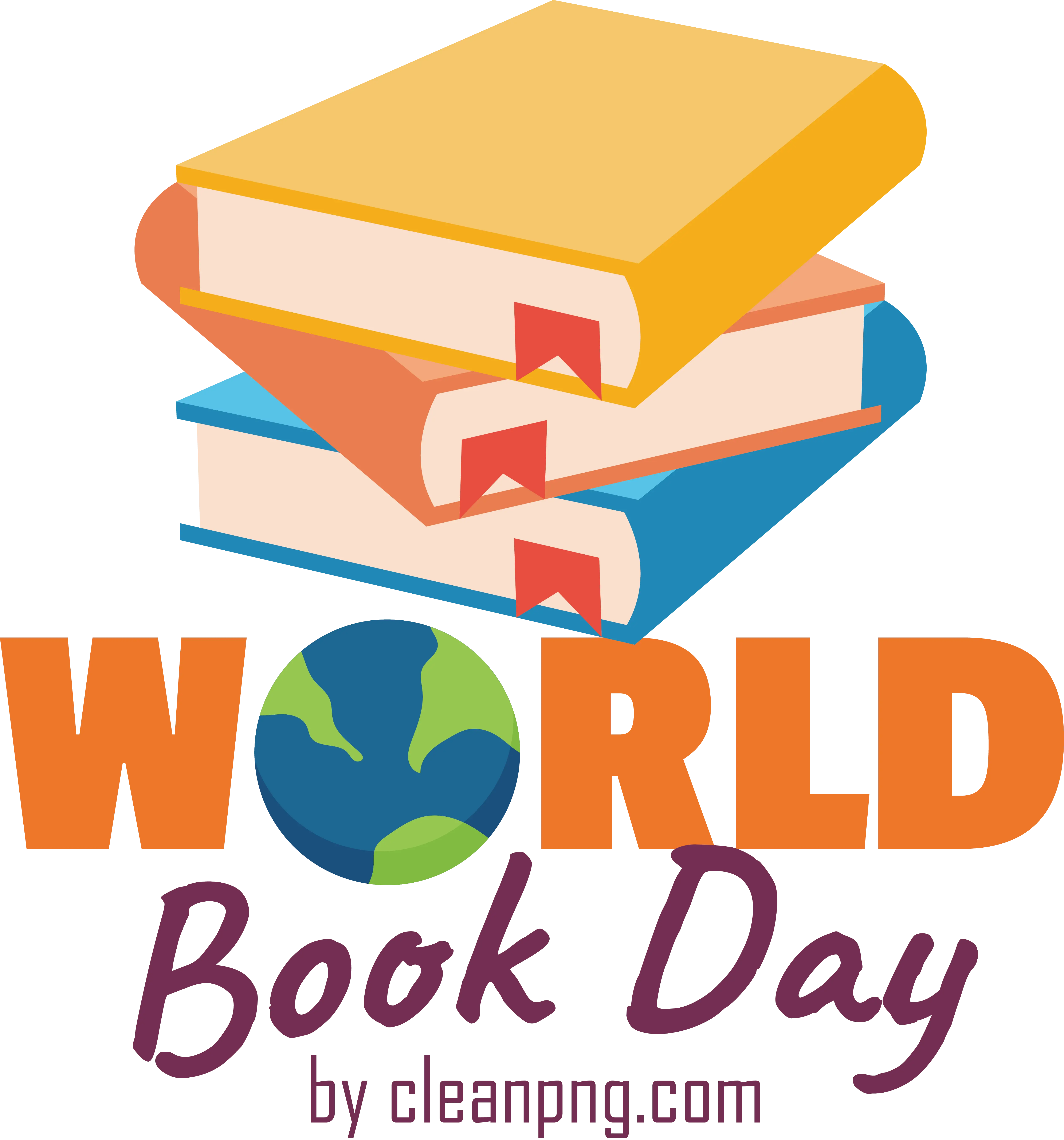 Books Illustration Celebrating World Book Day