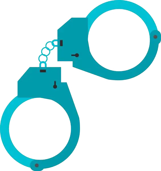 Blue Handcuffs