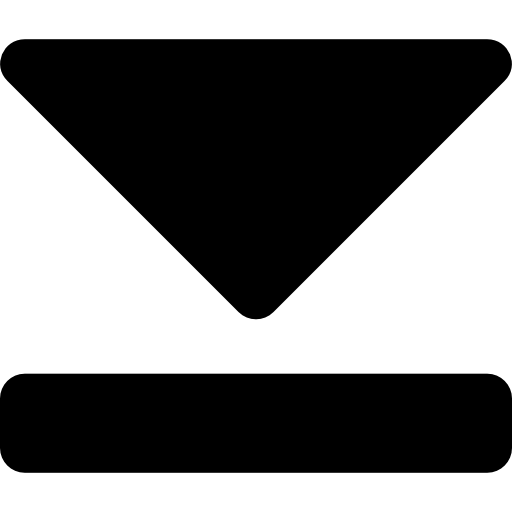 Black Down Arrow Symbol