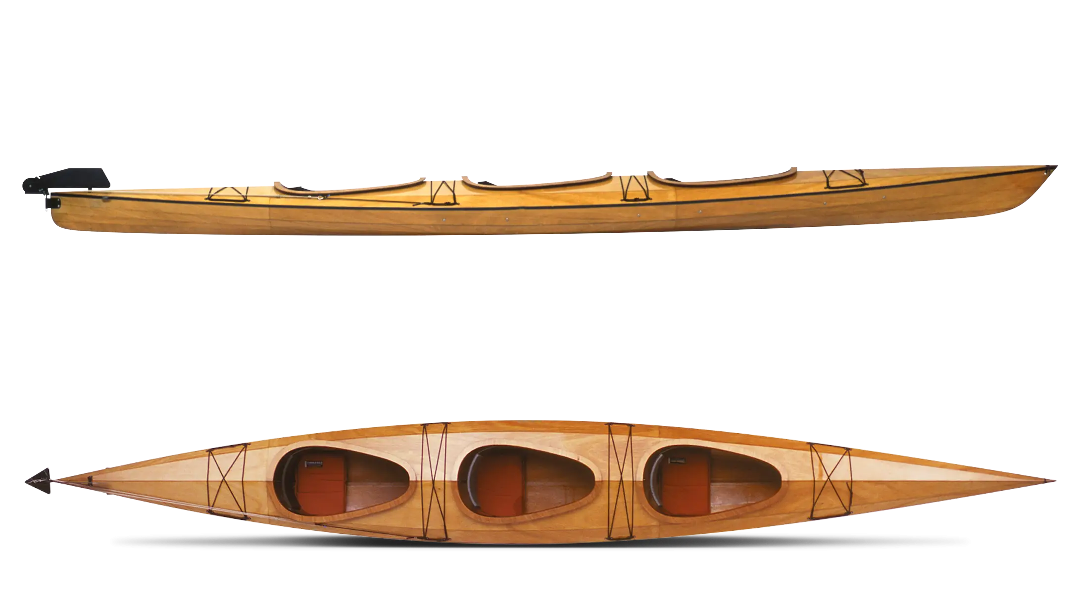 Wooden Kayak for Water Adventures