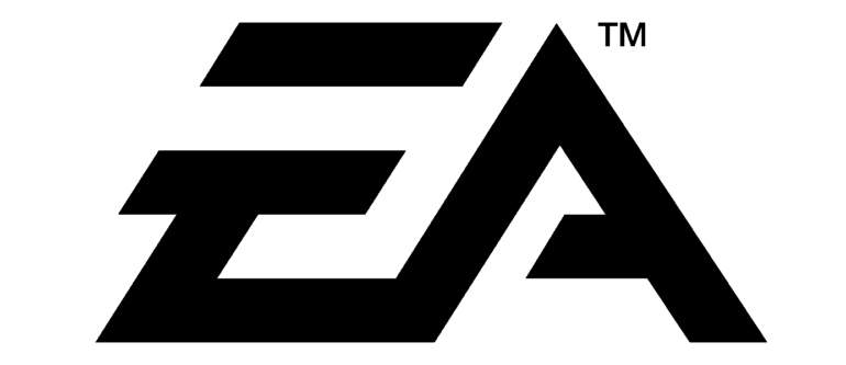 EA Branding Logo in Black Design