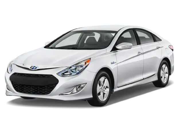 Modern White Sedan Car