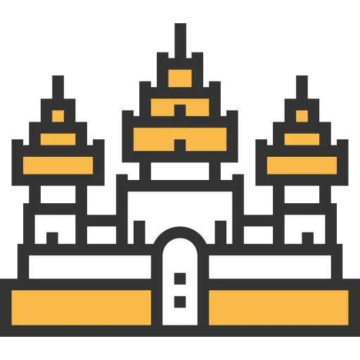 Castle Icon Graphic Design