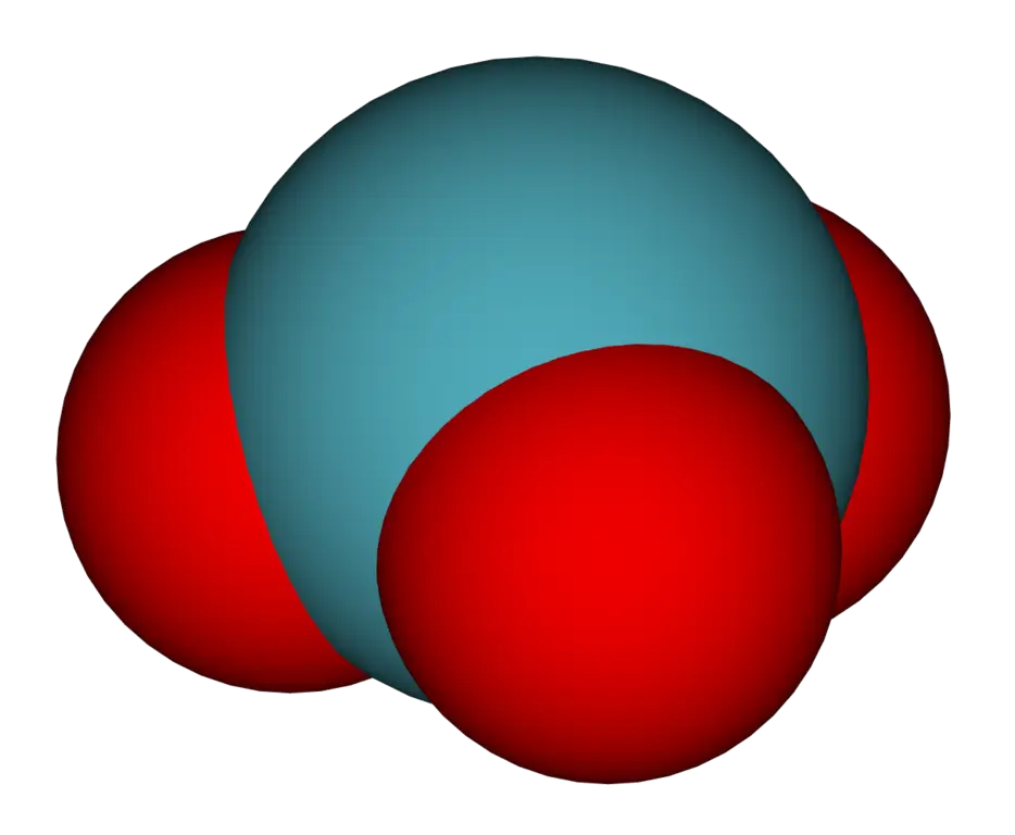 3D Model of Water Molecule