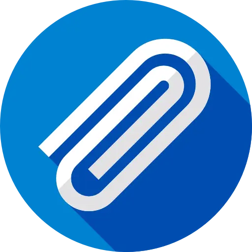 Paperclip Icon for Attachments