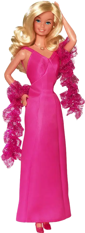 Classic Barbie Doll Dressed in Elegant Pink