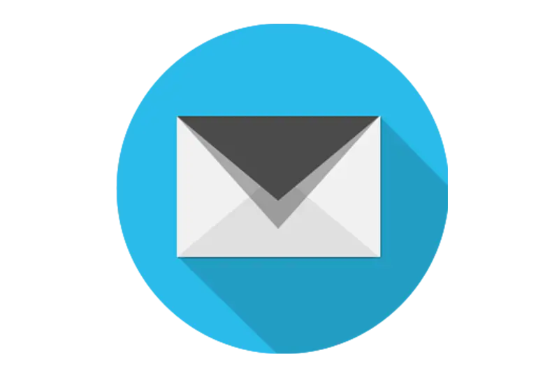 Flat Design Email Icon