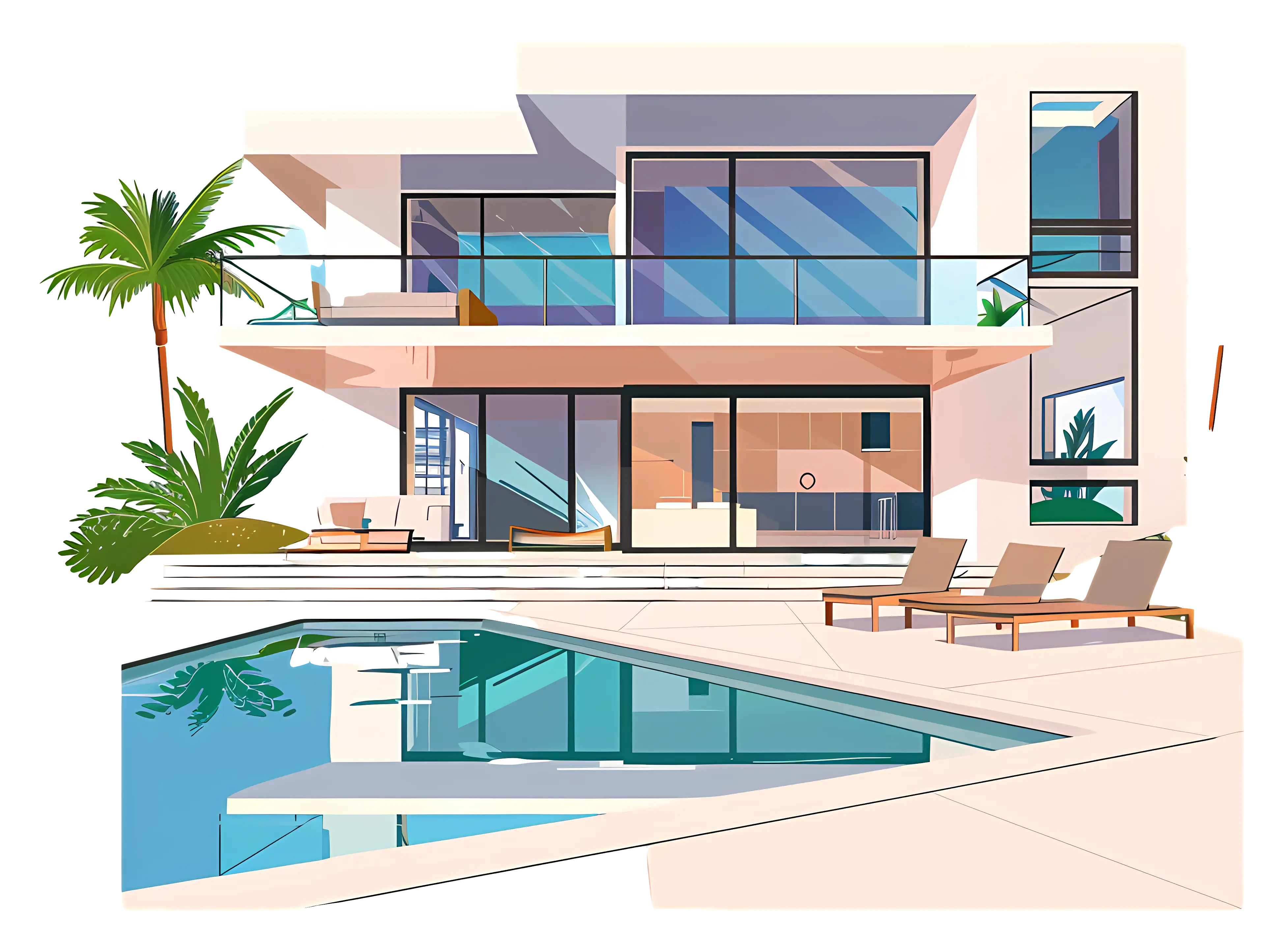 Modern Luxury House with Pool