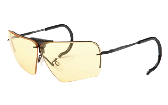 Yellow Sunglasses with Black Frame