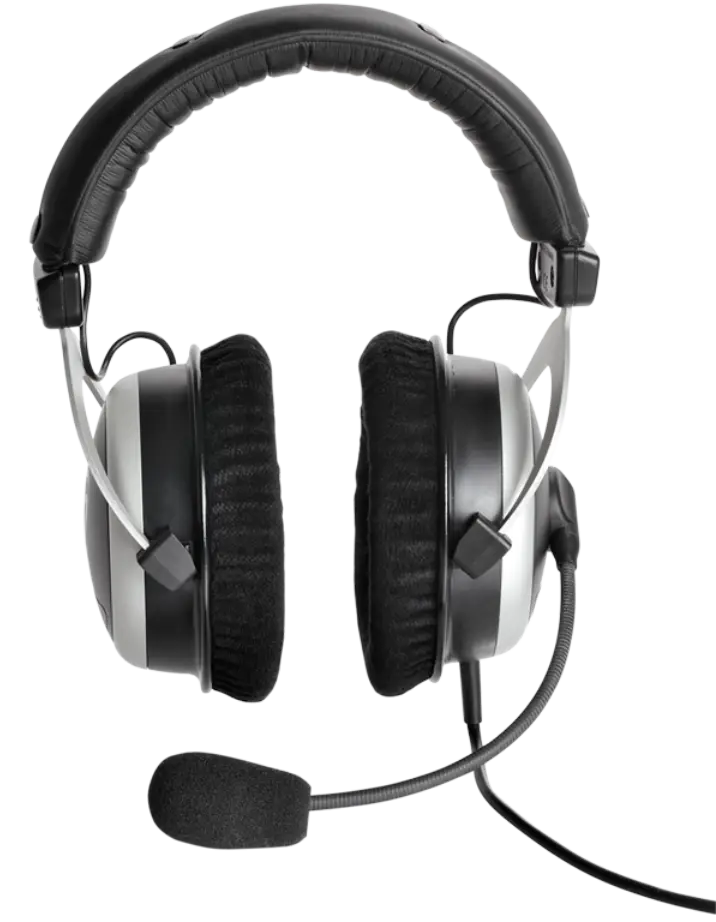 Headset with Microphone for Audio and Calls