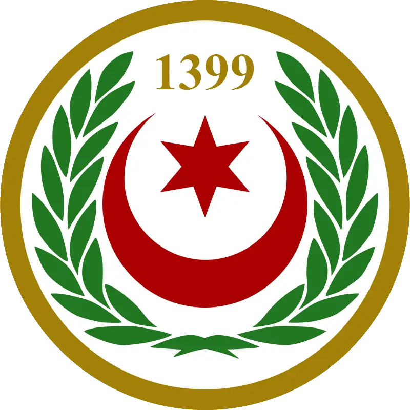 Emblem with Crescent and Star