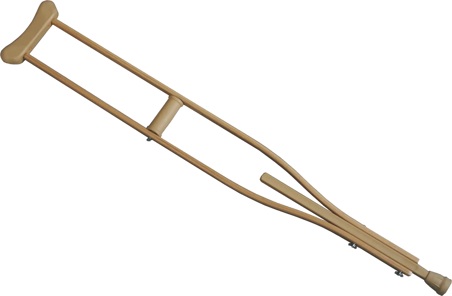 Single Wooden Crutch