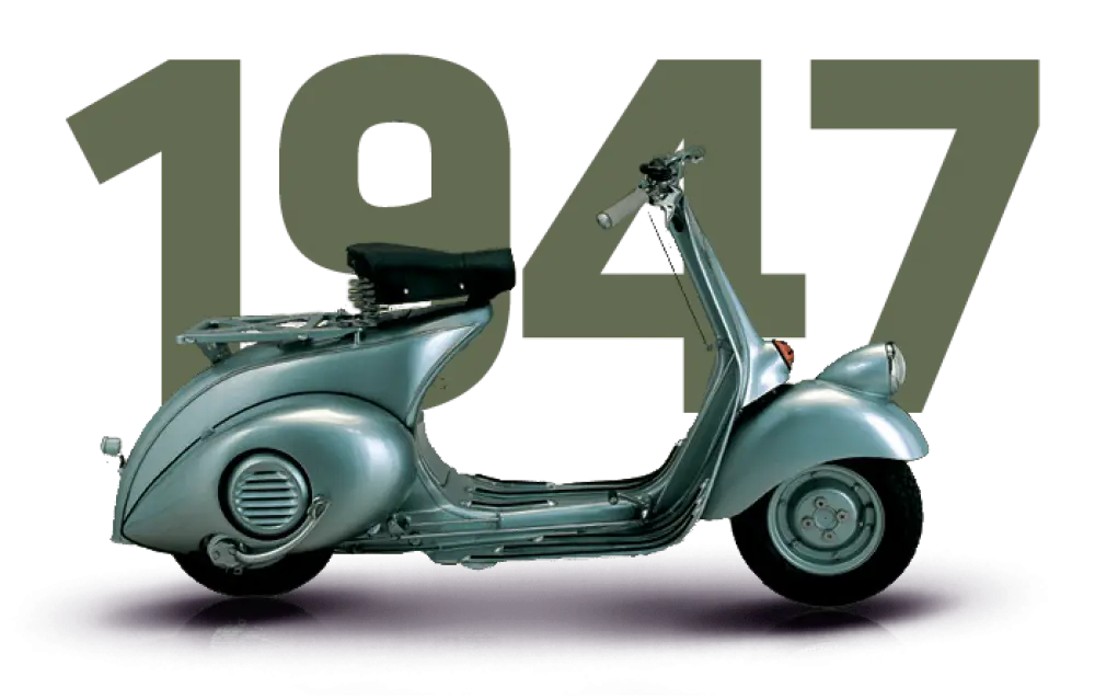 Classic 1947 Vintage Scooter