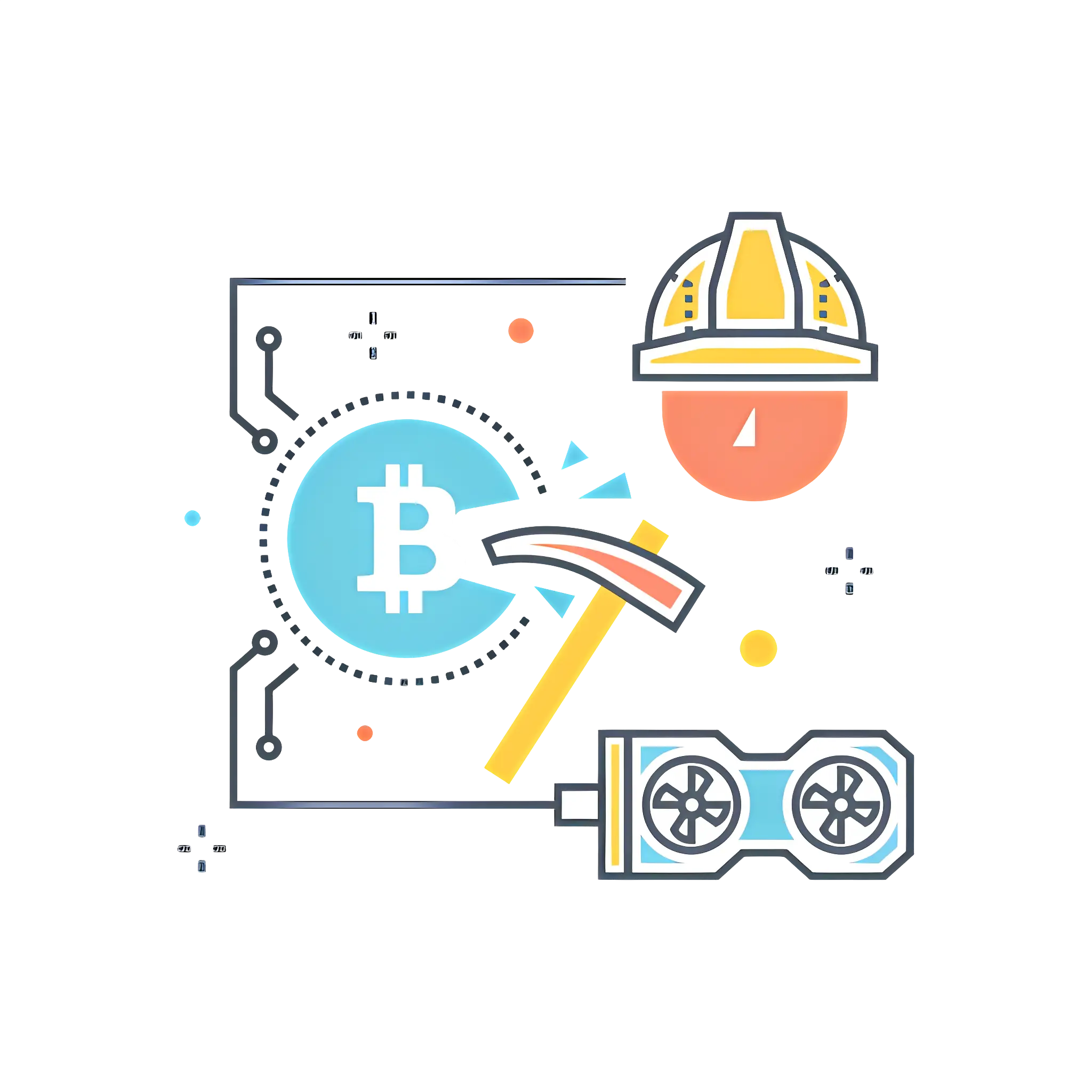 Bitcoin Mining Concept