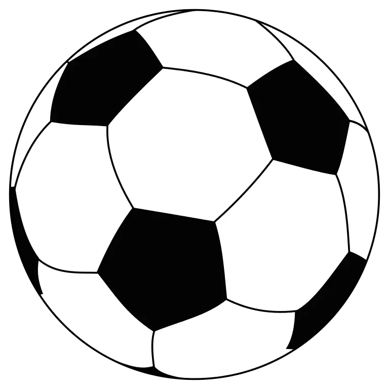 Standard Soccer Ball Graphic