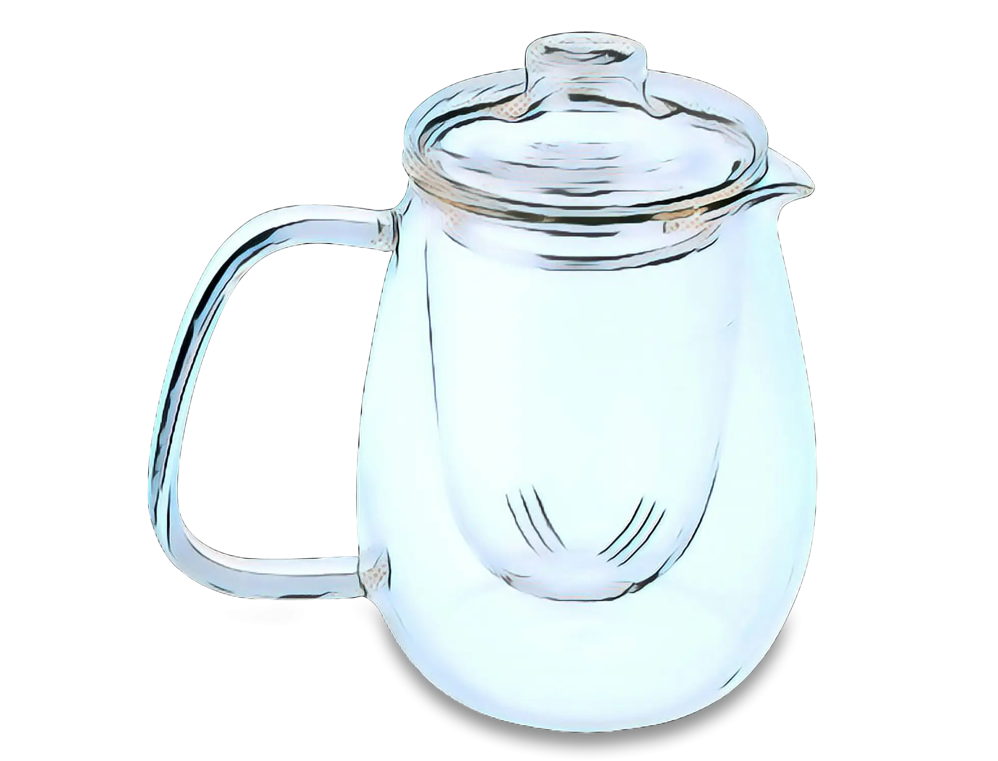 Transparent Glass Teapot Design