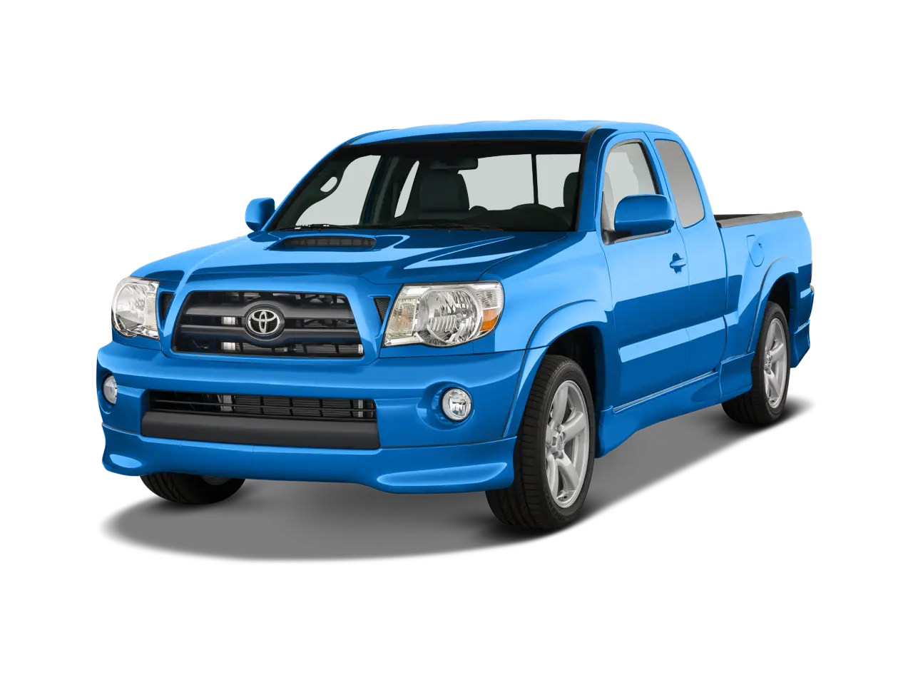 Stylish Blue Pickup Truck