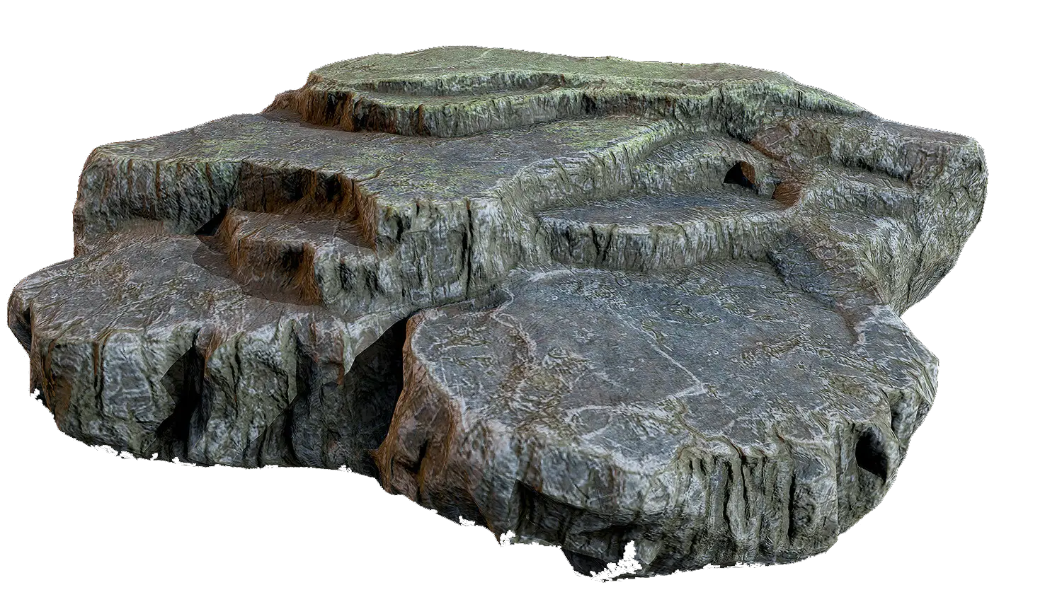 Large Natural Rock Formation