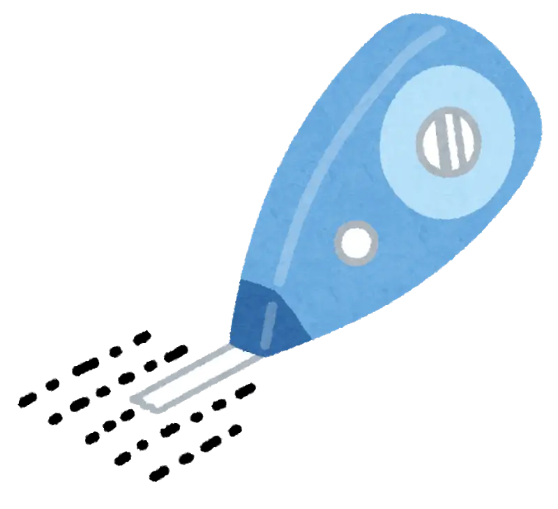 Blue Correction Tape
