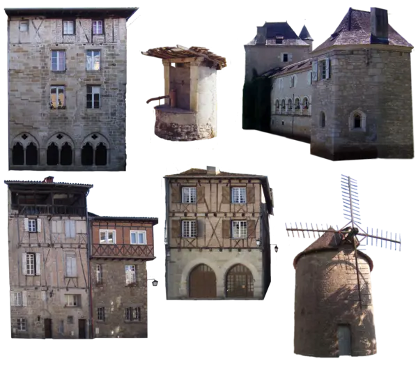 Collection of Historical Buildings