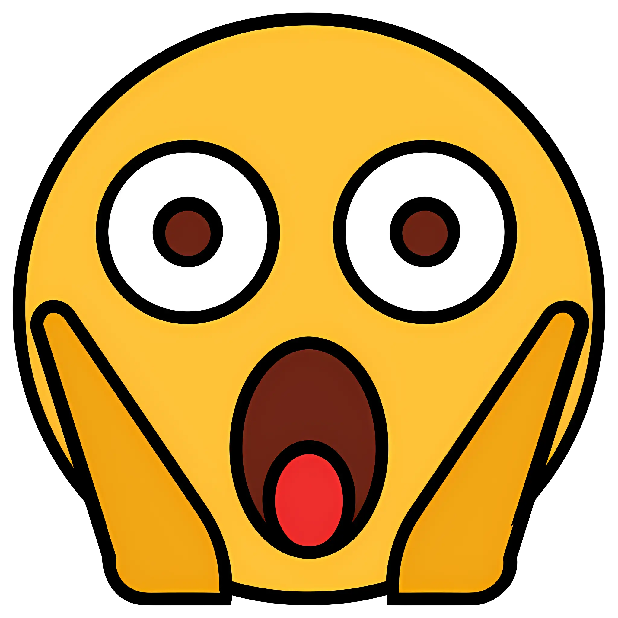 Shocked Emoji Face for Reactions