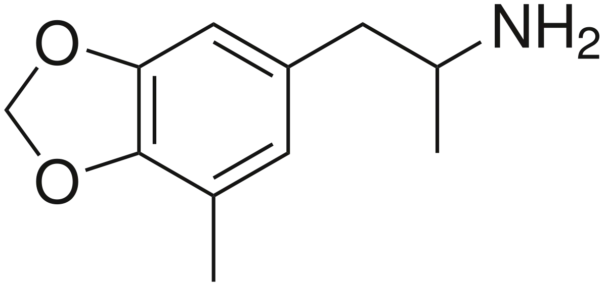 Chemical Structure of Amphetamine