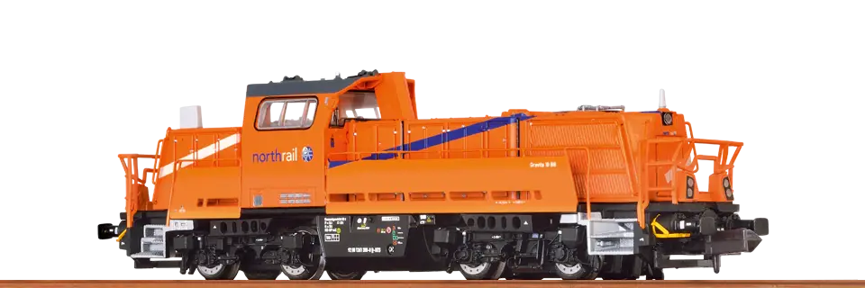 Orange Locomotive Train for Rail Transport