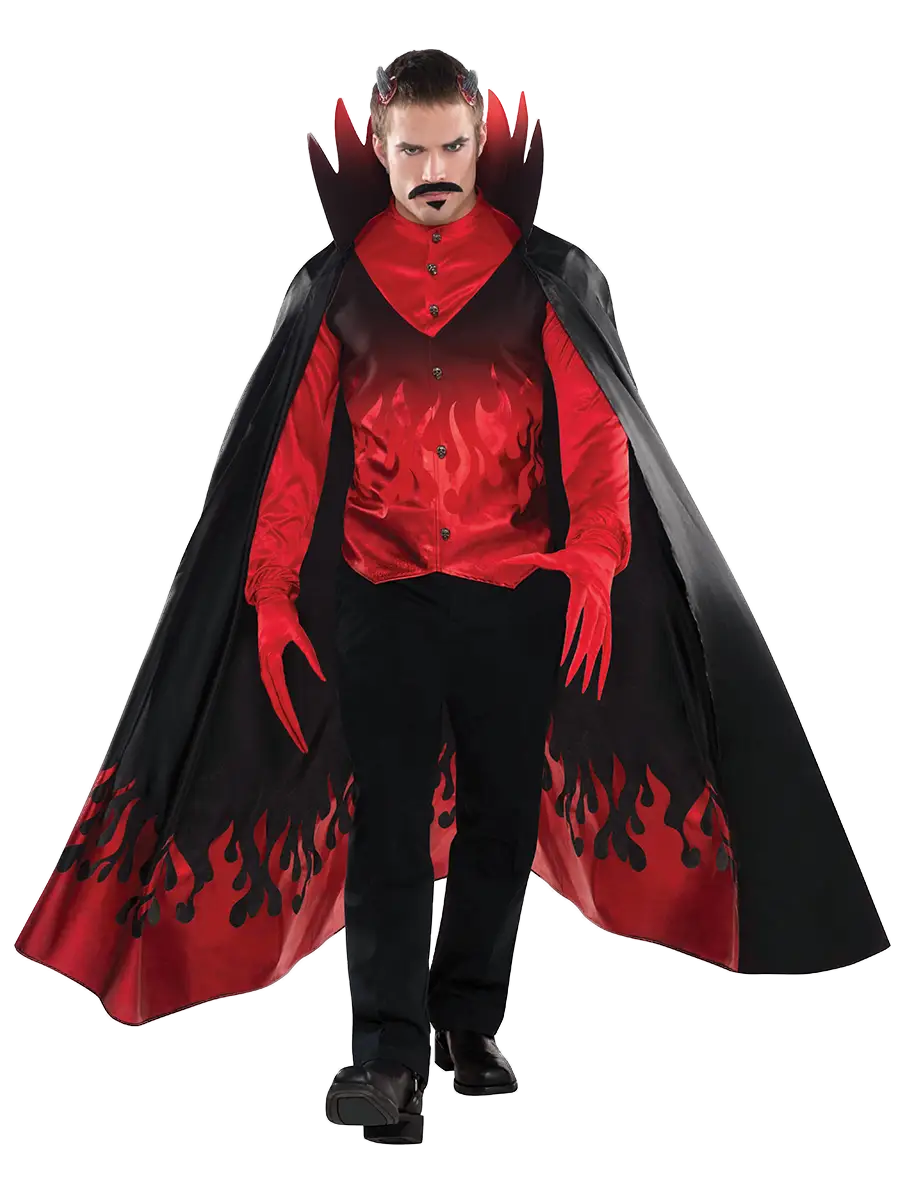 Man in Vampire Costume