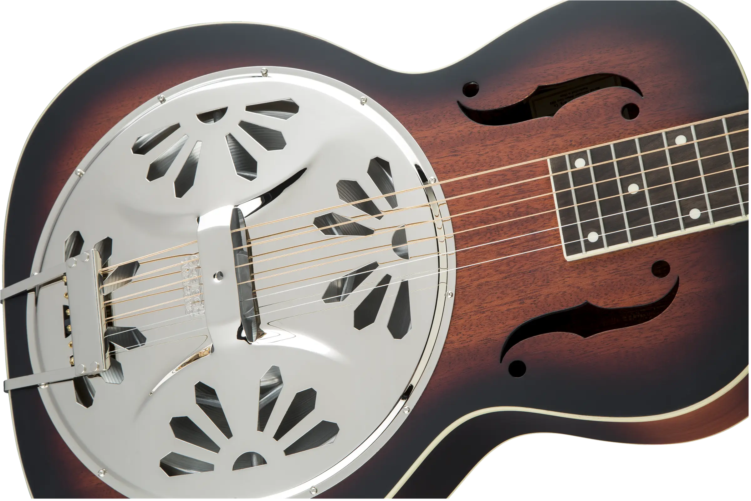 Close-up of Resonator Guitar