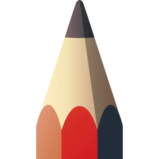 Colorful Pencil Illustration