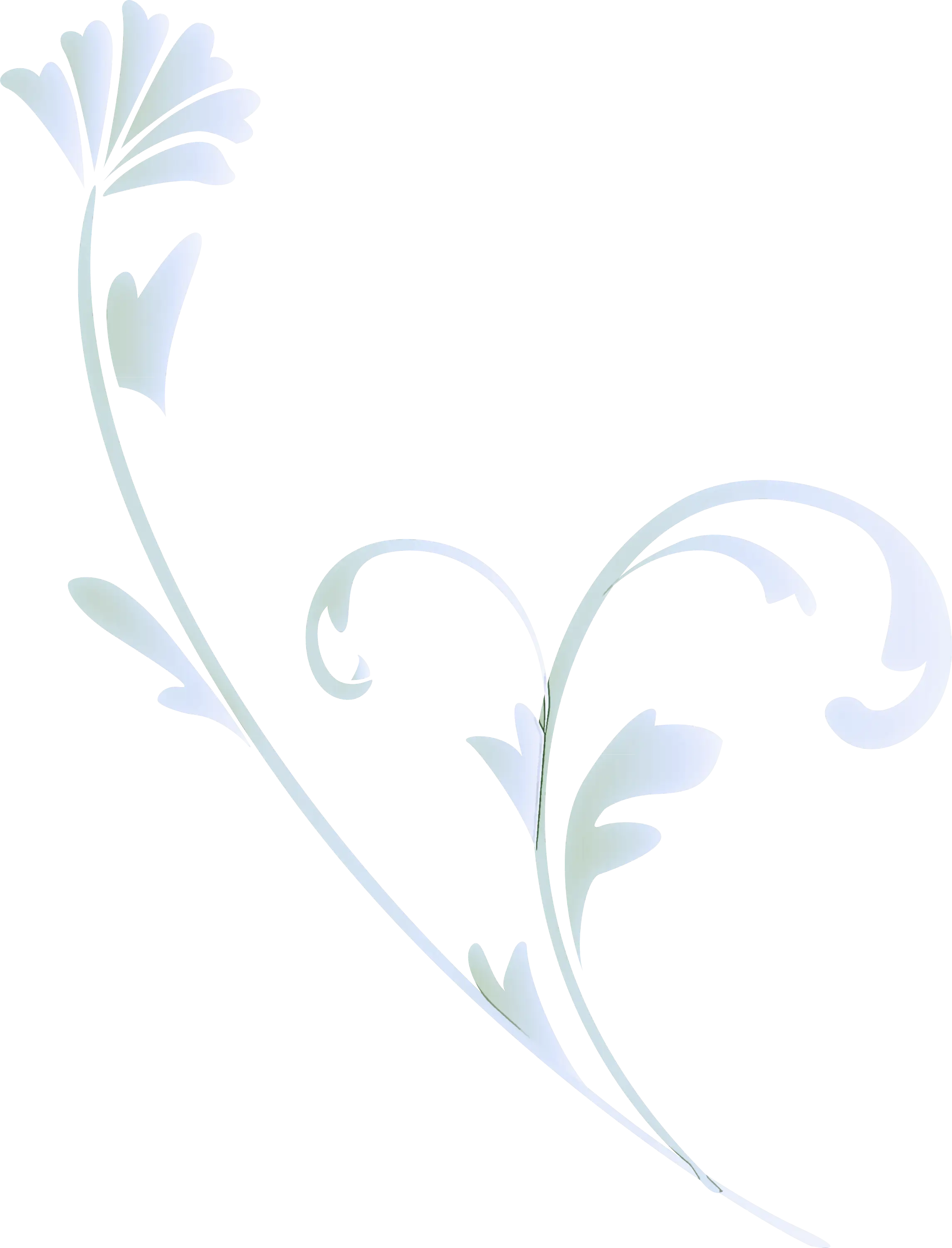 Light Floral Decorative Pattern