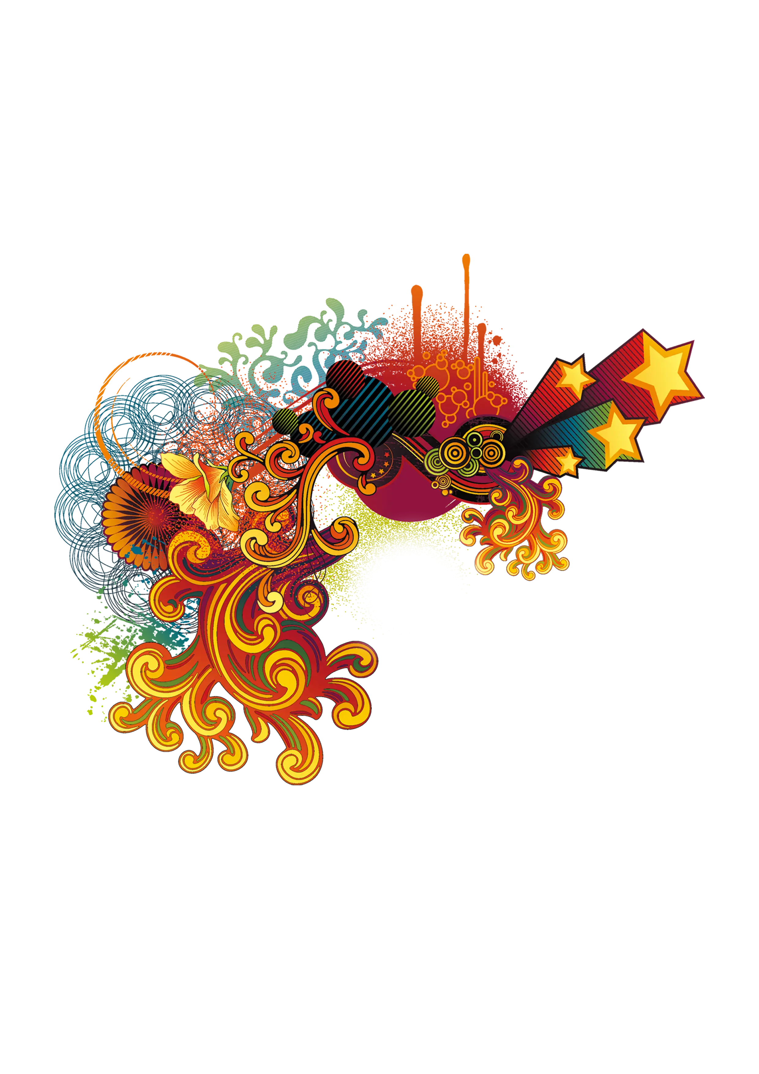 Colorful Abstract Art Design