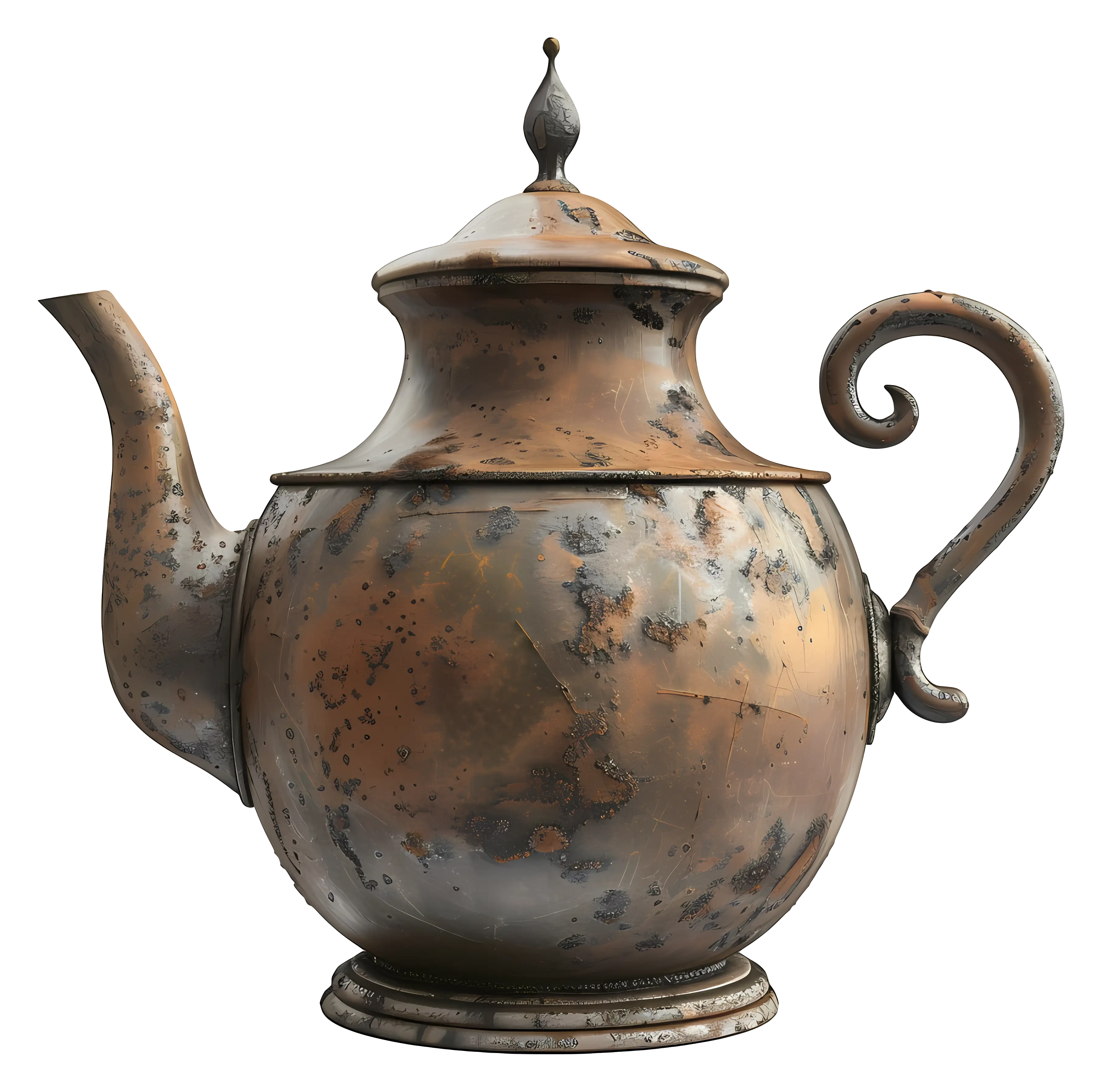 Rusty Vintage Teapot