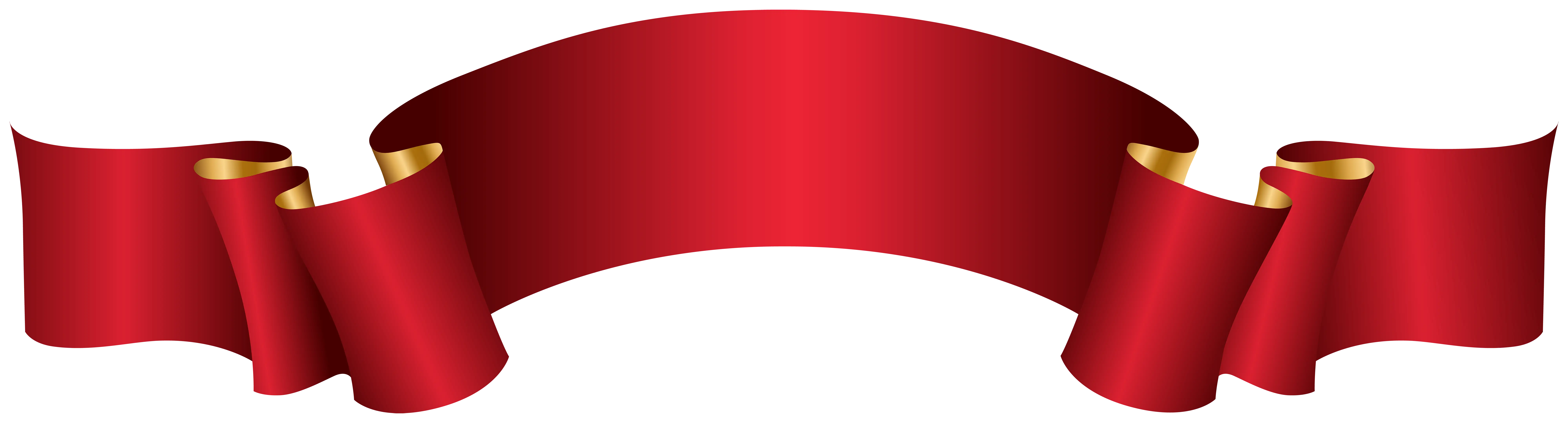 Elegant Red Ribbon Illustration