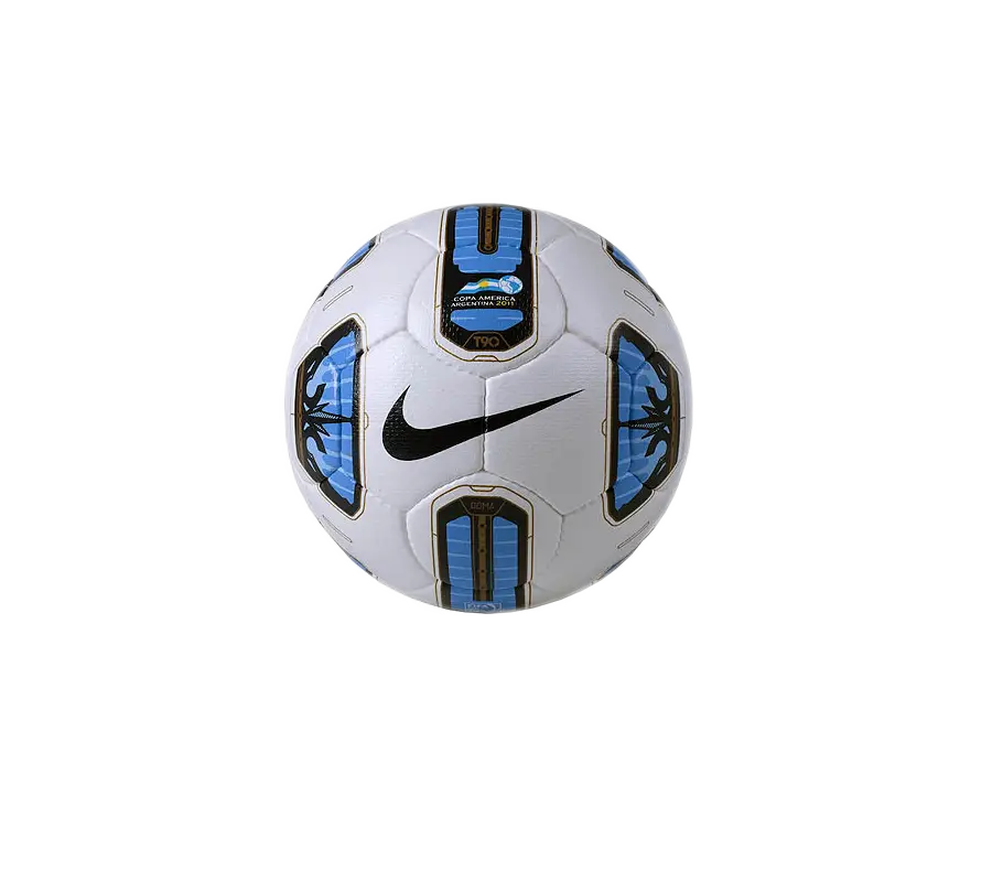 Nike Soccer Football with Blue Pattern