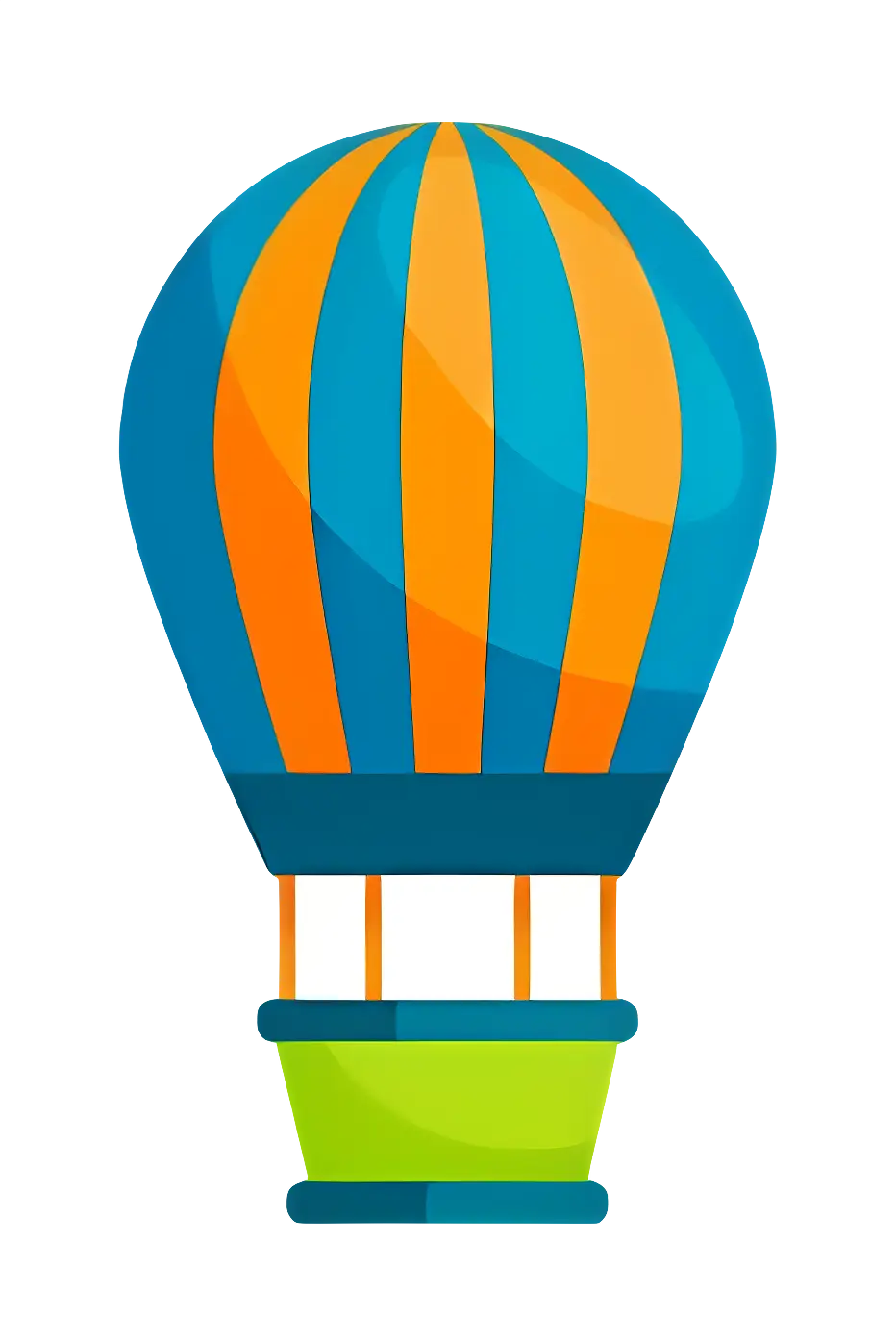 Hot Air Balloon Illustration