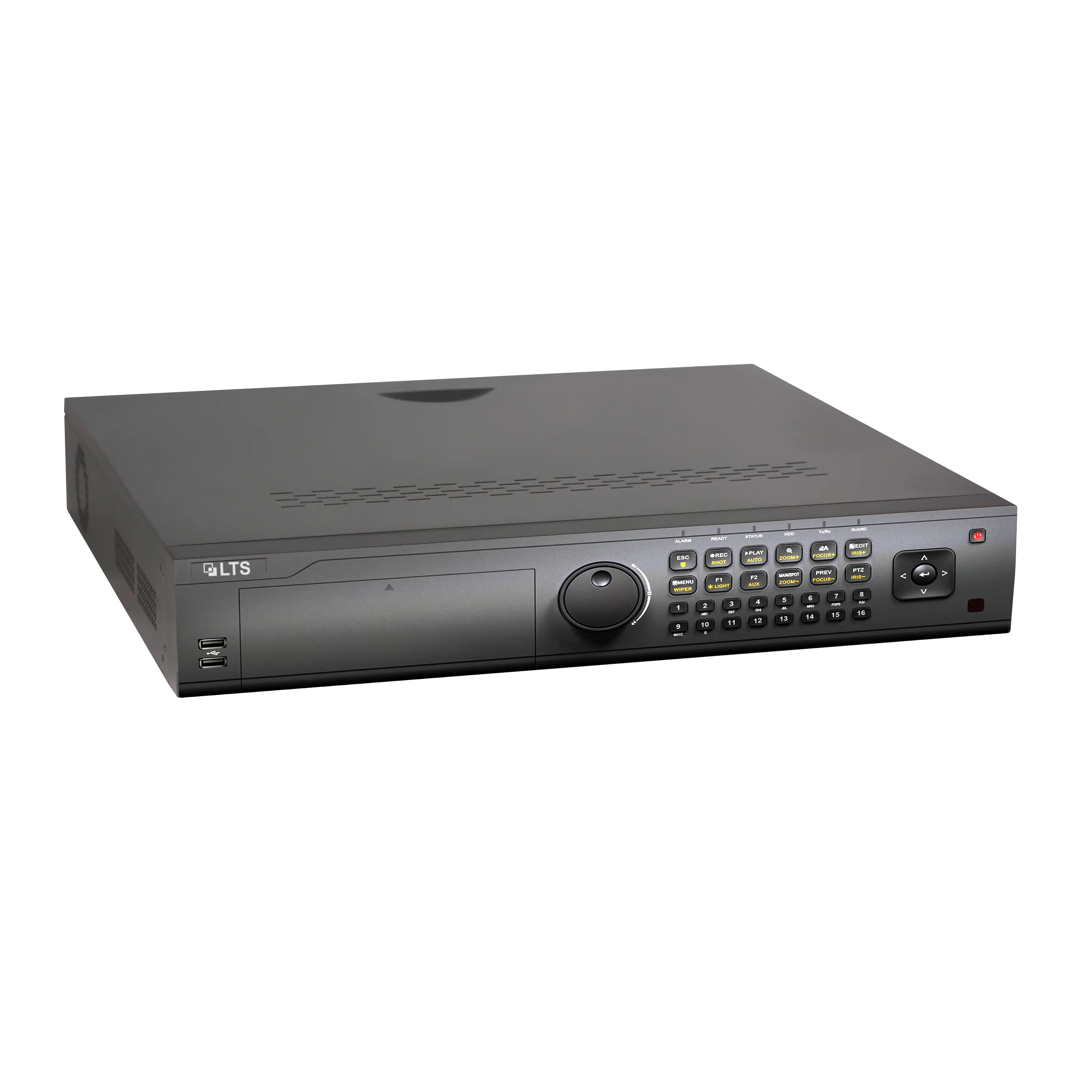 Black Digital Video Recorder for Security and Media