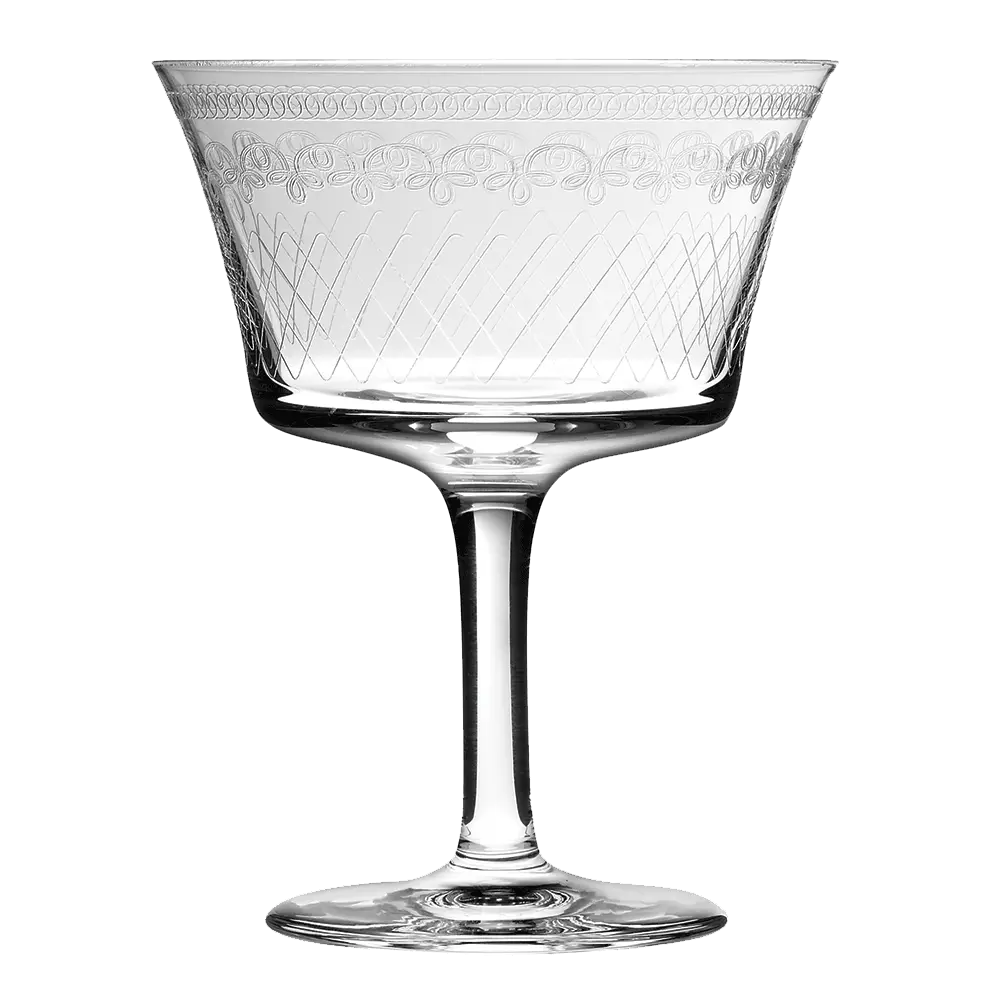 Clear Crystal Vintage Glass