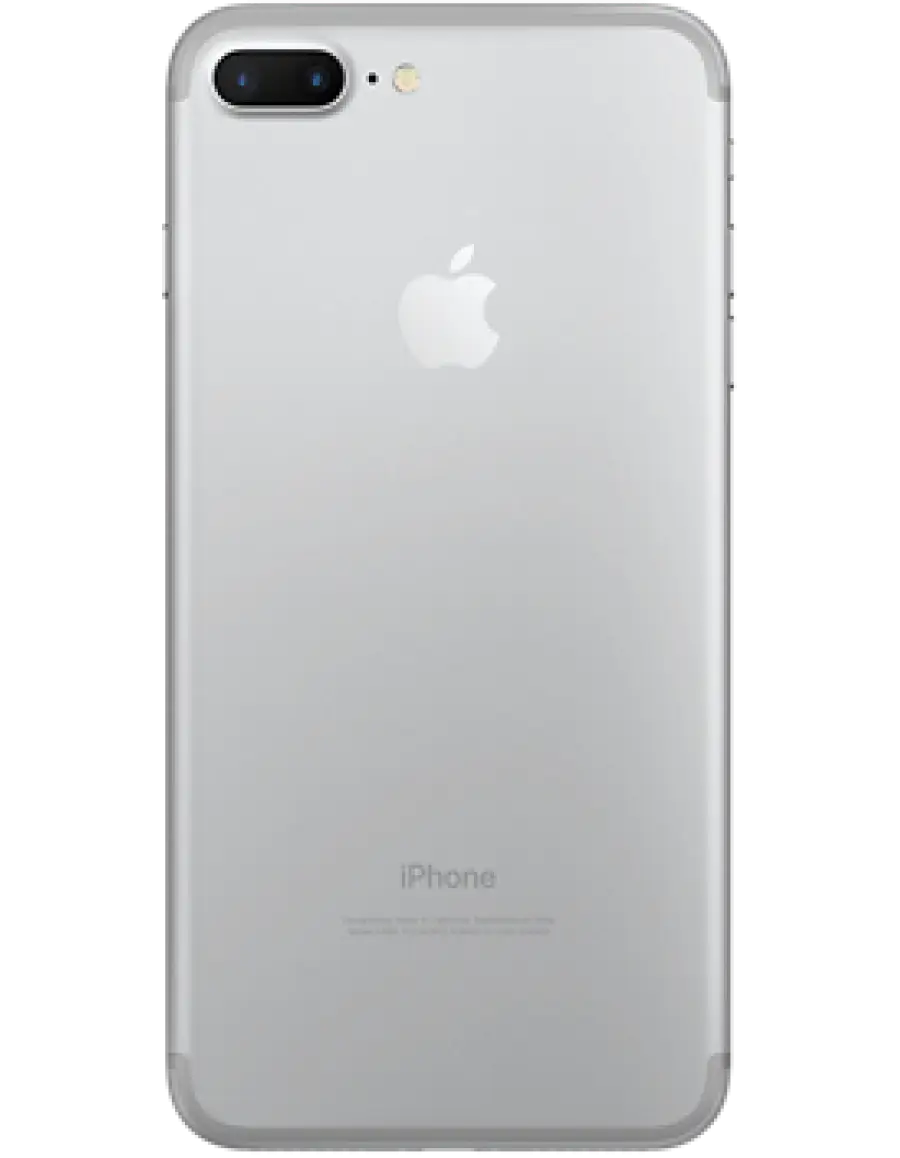 Silver iPhone Back View