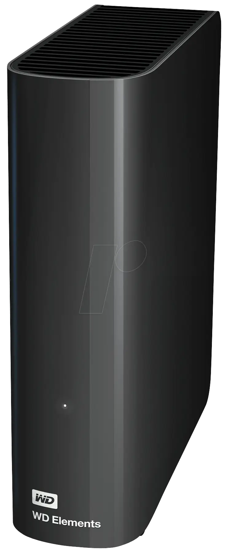 Black External Hard Drive for Data Storage