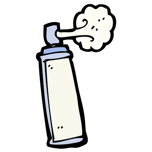Cartoon Spray Can