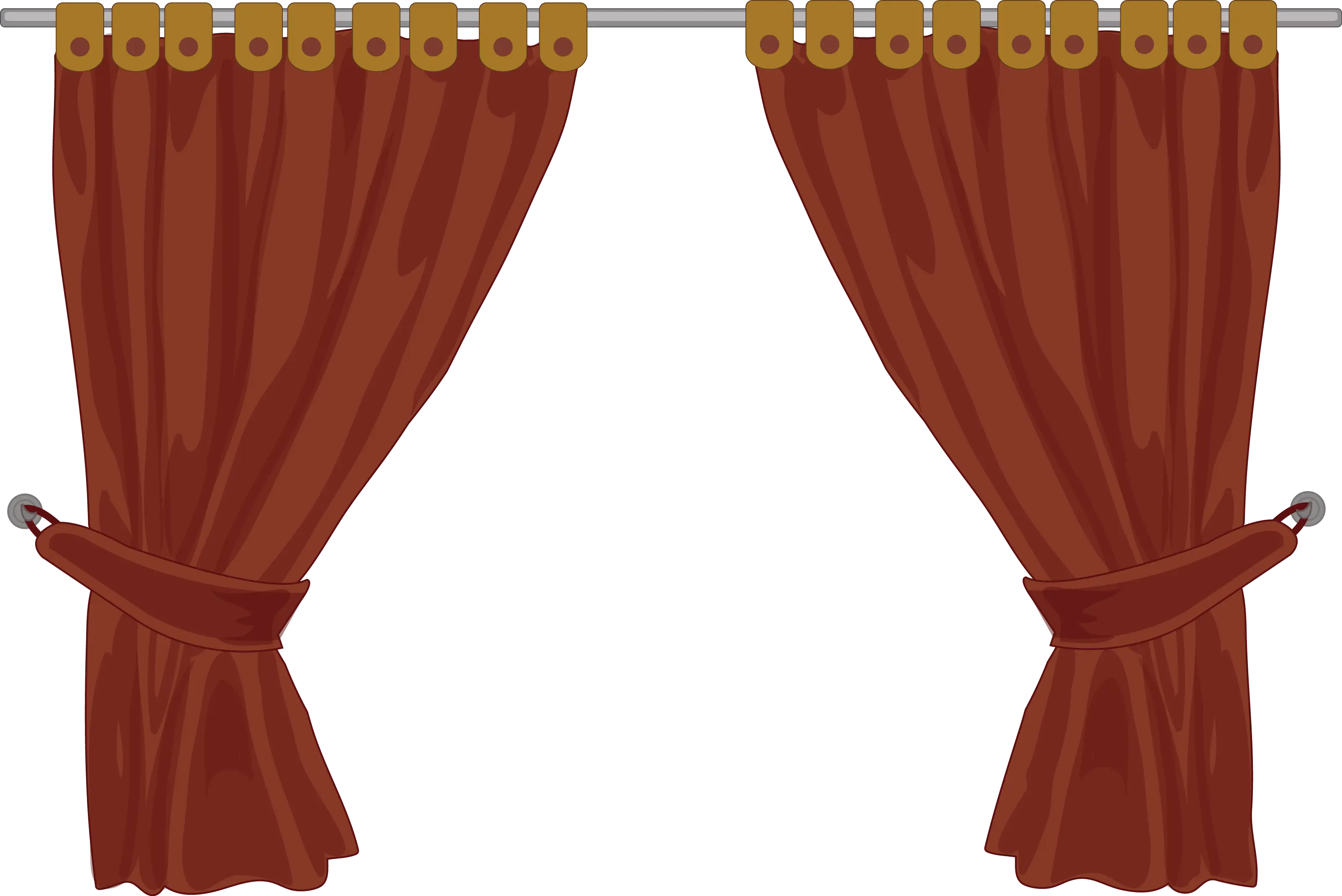 Elegant Brown Curtains for Home Decor