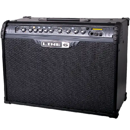 Black Line 6 Guitar Amplifier