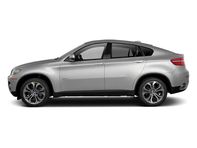Silver Modern Car Side View