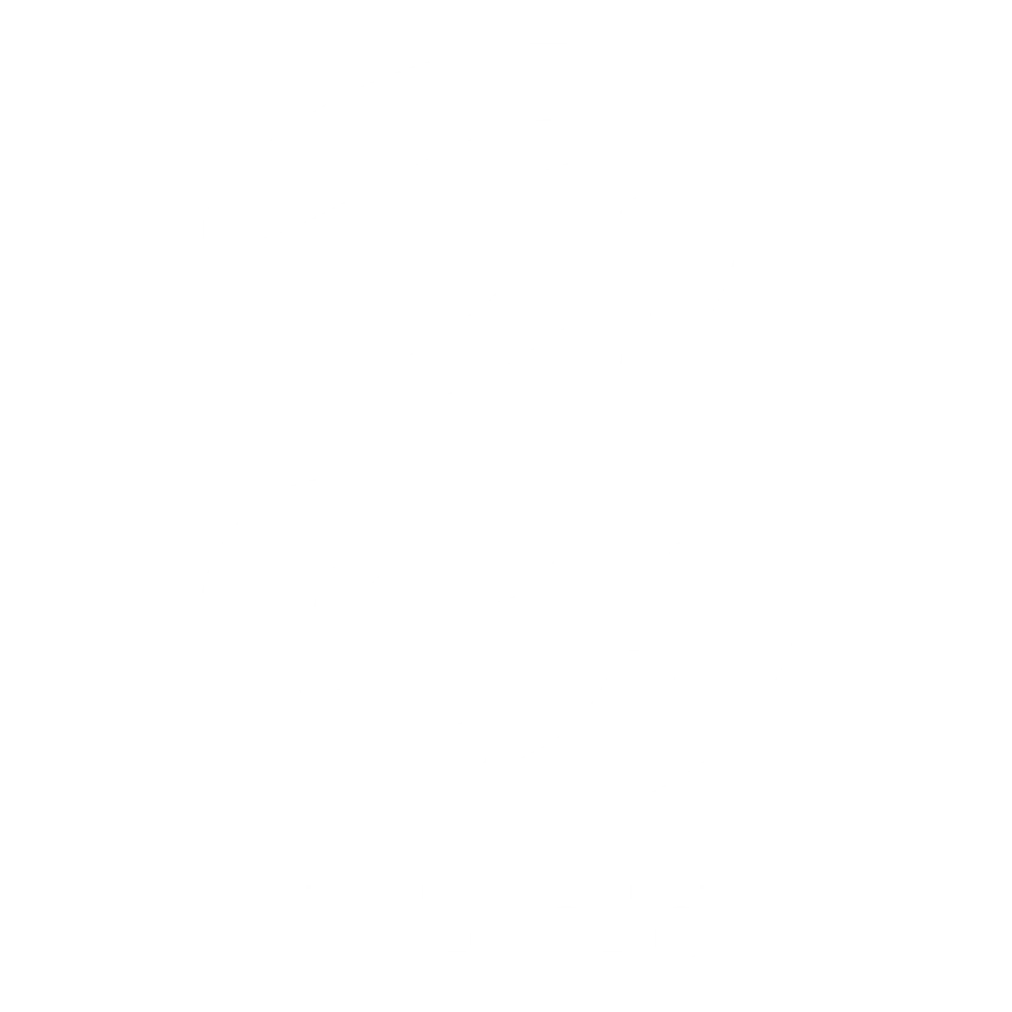 Minimalist White Number 3 Outline
