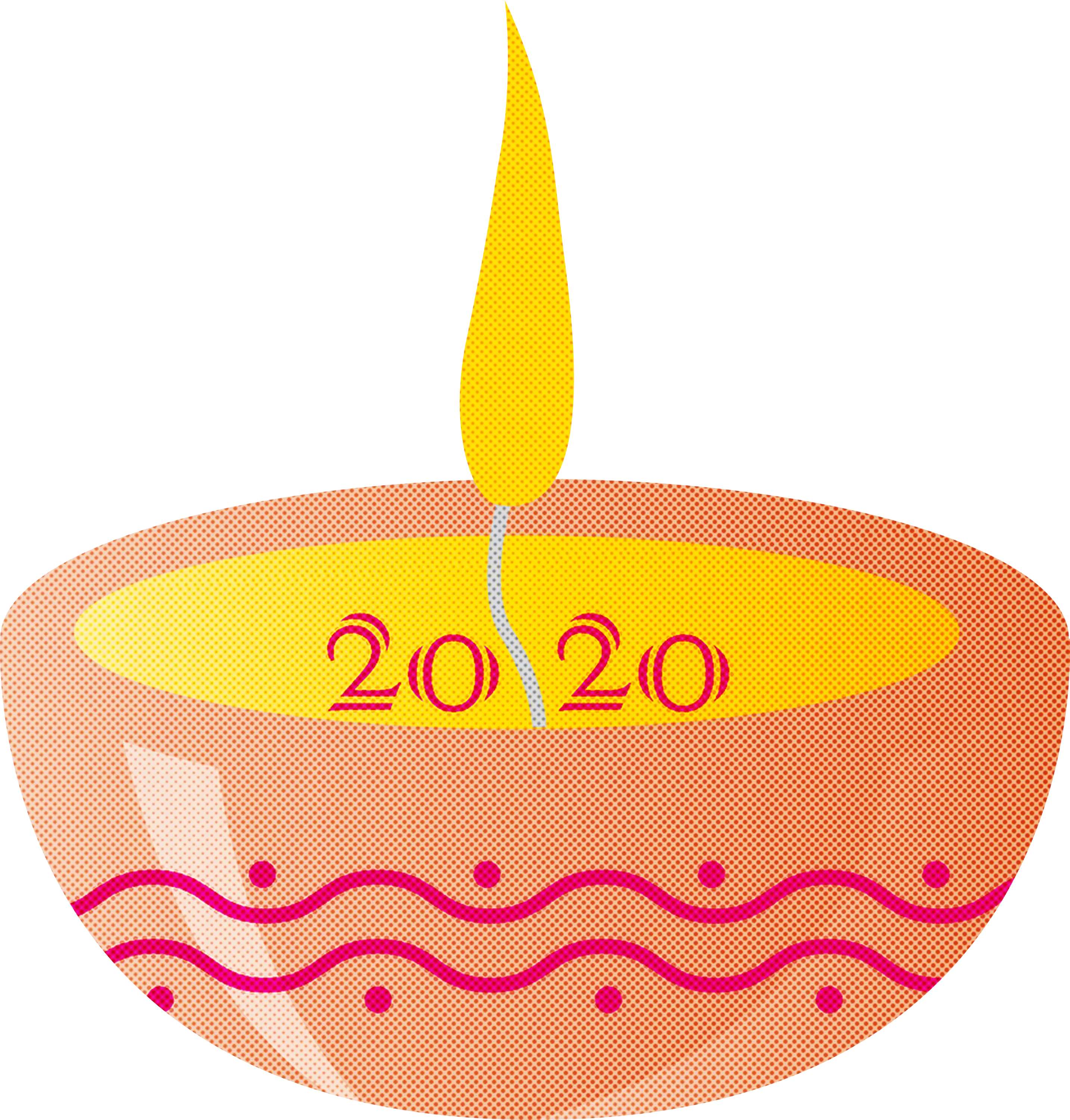2020 Clay Lamp for Diwali Festival