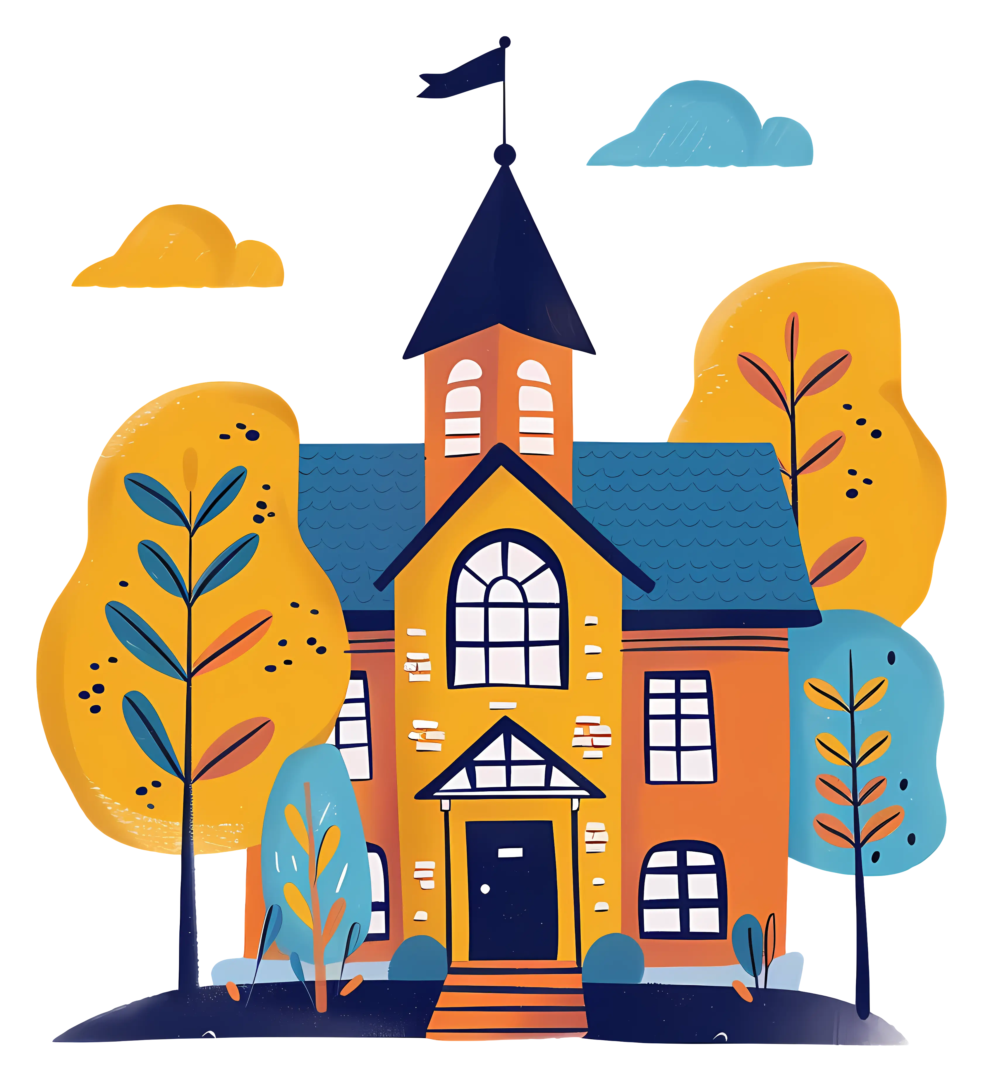 Small Cute Doodle House